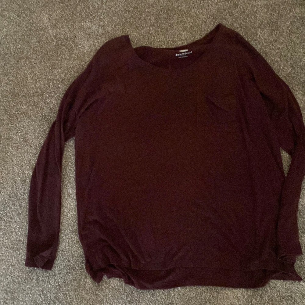 Boyfriend long sleeve top